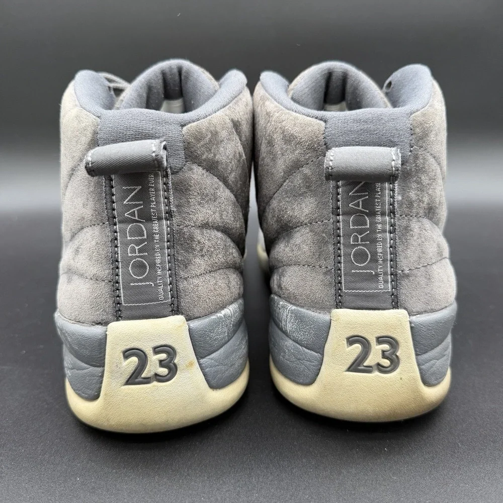 Nike Air Jordan 12 Retro Dark Grey Suede (2017) Mens Shoes Size 10.5 130690–005